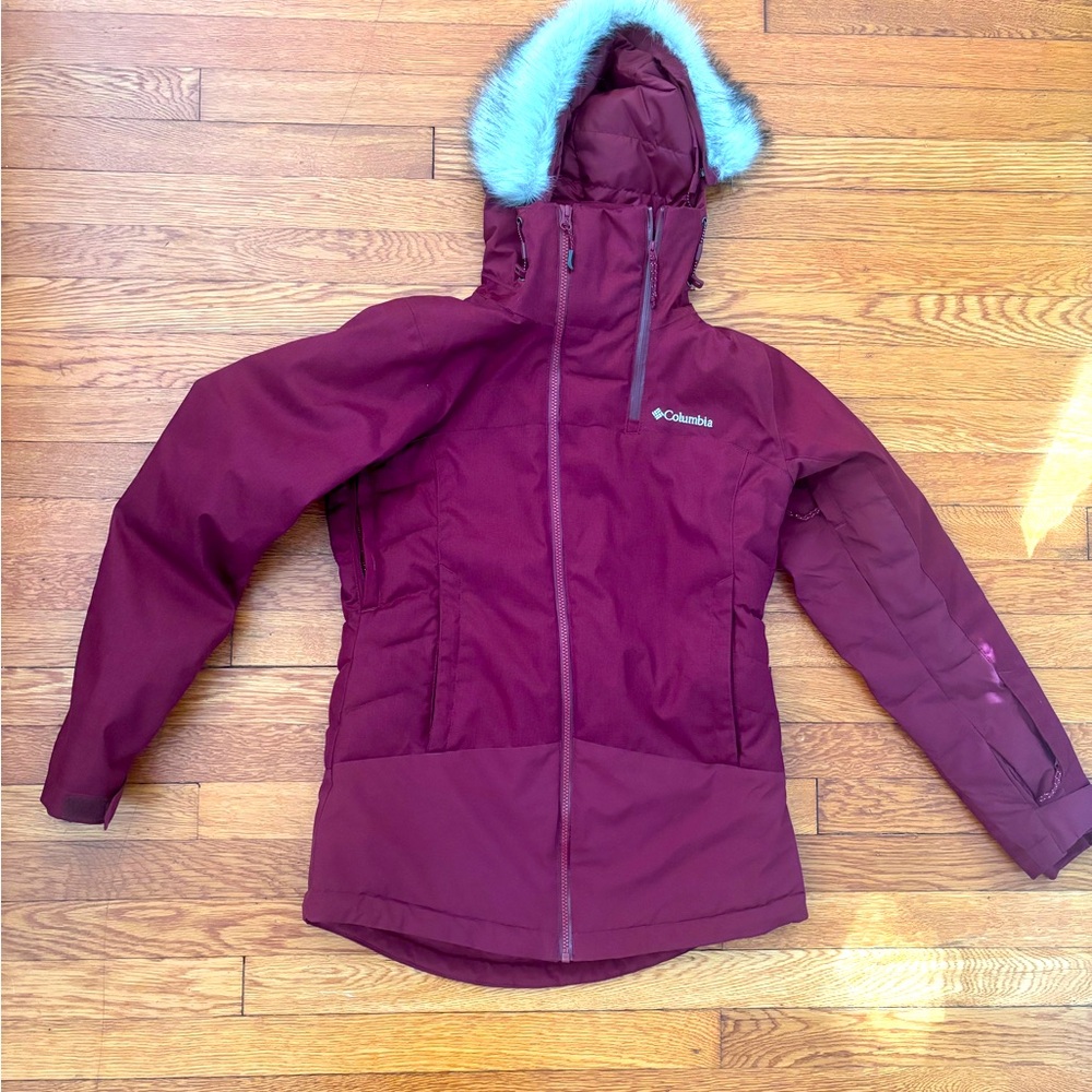 Columbia Women's Cranberry Ski Jacket with Faux Fur Trim